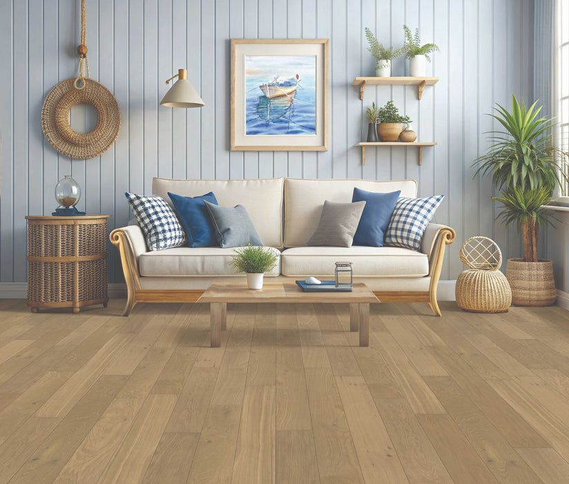 Earthwerks - Backlands Smooth Engineered Hardwood - Helotes Room Scene