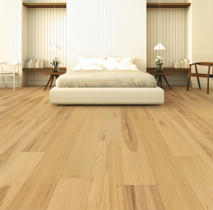 Earthwerks - Backlands Smooth Engineered Hardwood - Lamar Hickory Installed
