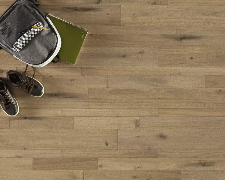 Mannington - Bengal Bay Collection - Random Widths Engineered Hardwood - Sand Installed