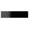 See Lungarno - Back to Basics 2 in. x 10 in. Glossy Ceramic Wall Tile - Nero