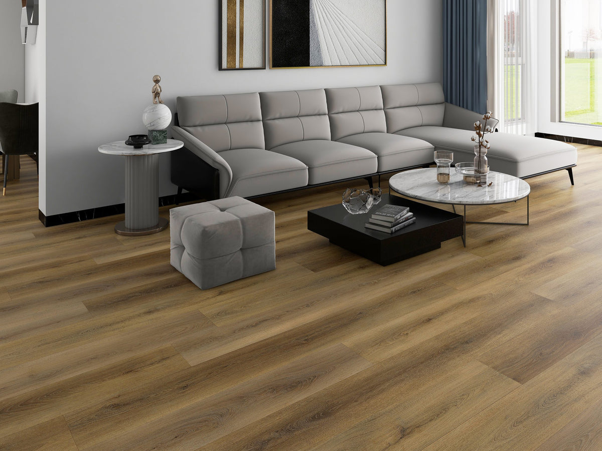 Naturally Aged Flooring - Park Luxury Vinyl Plank - Badlands Installed