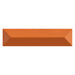 Lungarno - Beat 2 in. x 8 in. Charleston Ceramic Wall Tile - Cinnamon