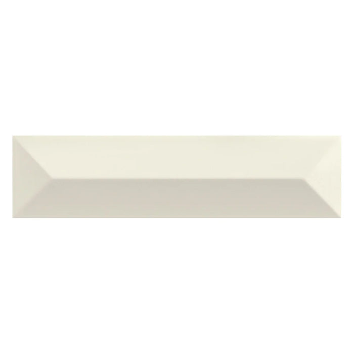 Lungarno - Beat 2 in. x 8 in. Charleston Ceramic Wall Tile - Satin Milk