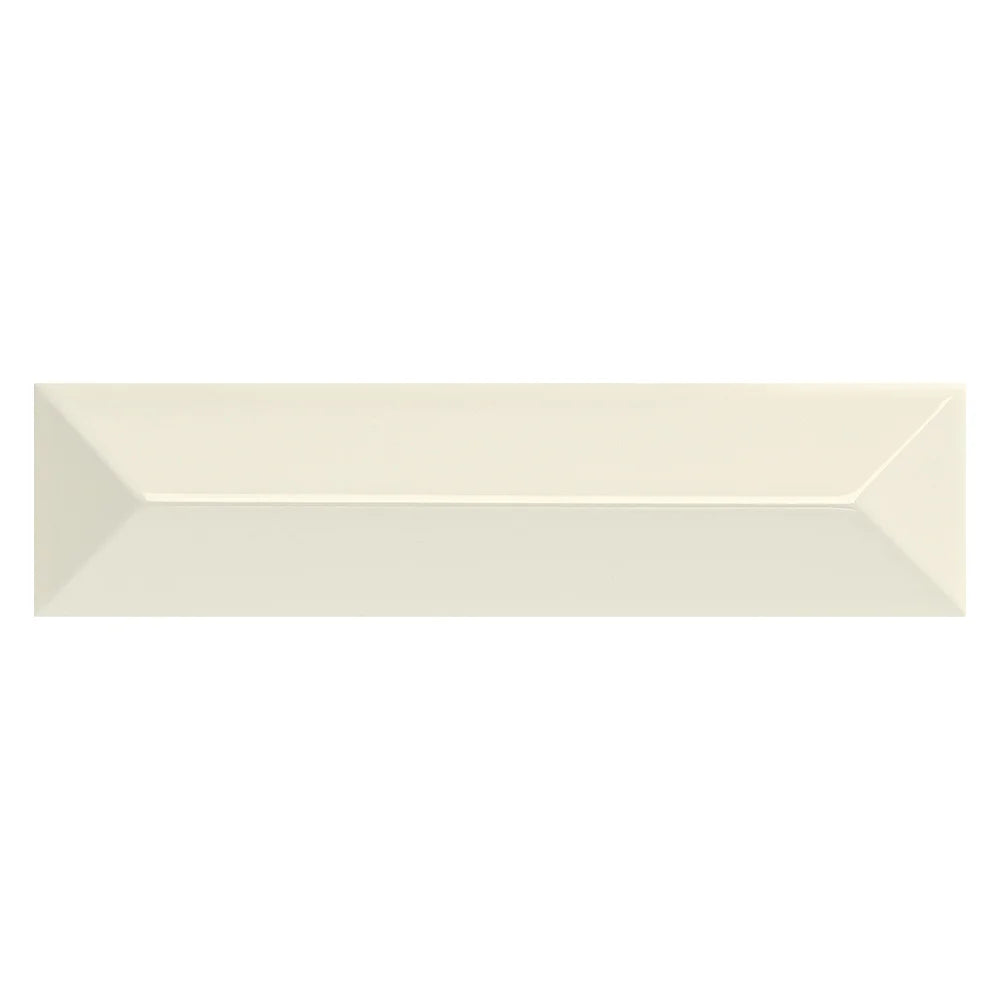 Lungarno - Beat 2 in. x 8 in. Charleston Ceramic Wall Tile - Glossy Milk