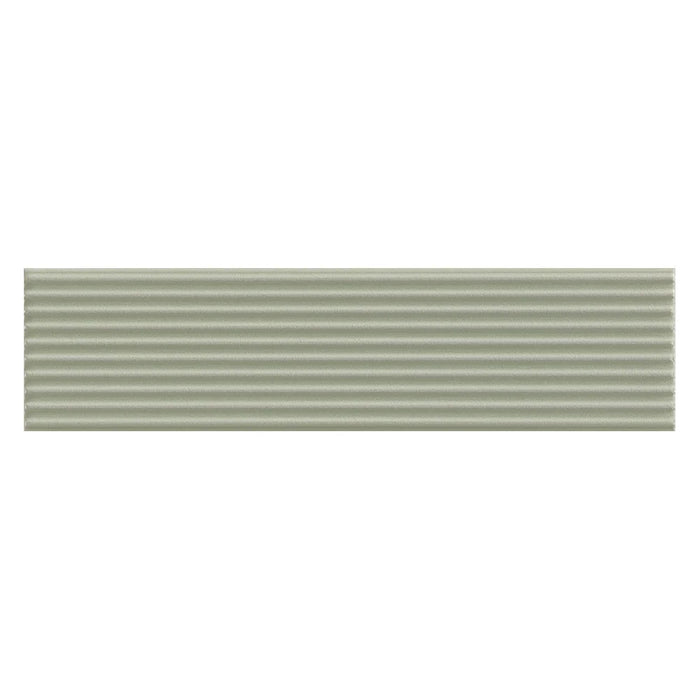 Lungarno - Beat 2 in. x 8 in. Dixie Ceramic Wall Tile - Sage