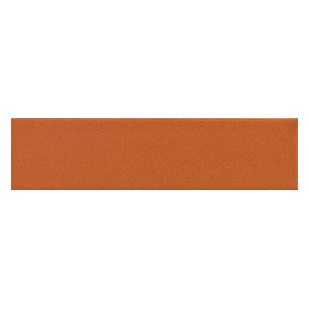 Lungarno - Beat 2 in. x 8 in. Flat Ceramic Wall Tile - Cinnamon