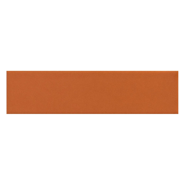 Lungarno - Beat 2 in. x 8 in. Flat Ceramic Wall Tile - Cinnamon