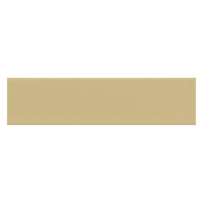 Lungarno - Beat 2 in. x 8 in. Flat Ceramic Wall Tile - Lemonade