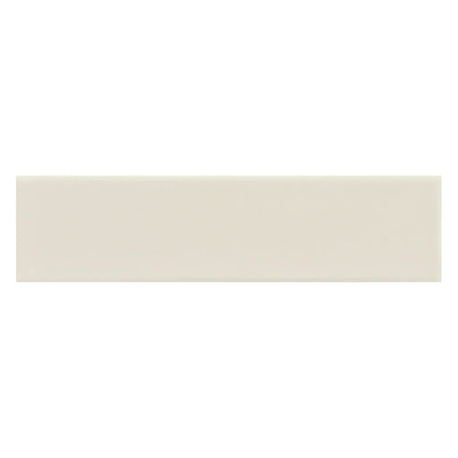 Lungarno - Beat 2 in. x 8 in. Flat Ceramic Wall Tile - Matte Milk