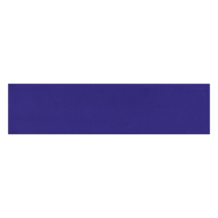 Lungarno - Beat 2 in. x 8 in. Flat Ceramic Wall Tile - Ultramarine