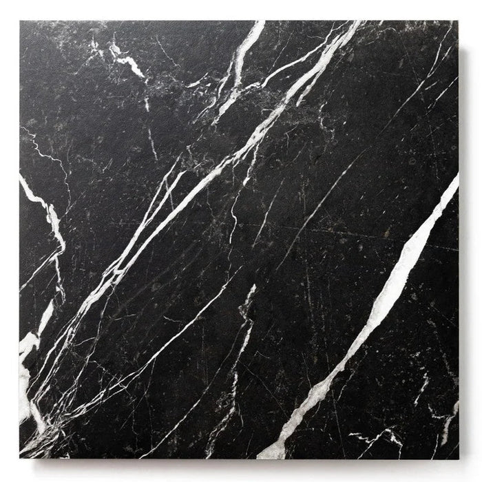 Bedrosians - Antica Roma 12 in. x 12 in. Matte Porcelain Tile - Nero
