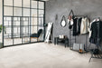 Bedrosians - Area 51 24 in. x 24 in. Matte Porcelain Field Tile - White Room Scene