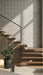 Bedrosians - Node 16 in. x 48 in. Matte Ceramic Wall Tile - Greige Installed