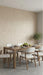 Bedrosians - Node 16 in. x 48 in. Matte Ceramic Wall Tile - Sand Installed 2