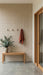 Bedrosians - Node 16 in. x 48 in. Matte Ceramic Wall Tile - Sand Installed