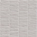 Bedrosians - Node 16 in. x 48 in. Matte Ceramic Wall Tile - Snow