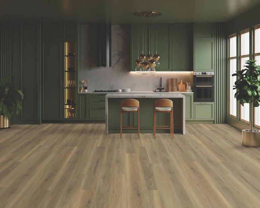 TRUCOR by Dixie Home - Boardwalk 7 in. x 60 in. - American Hickory Installed