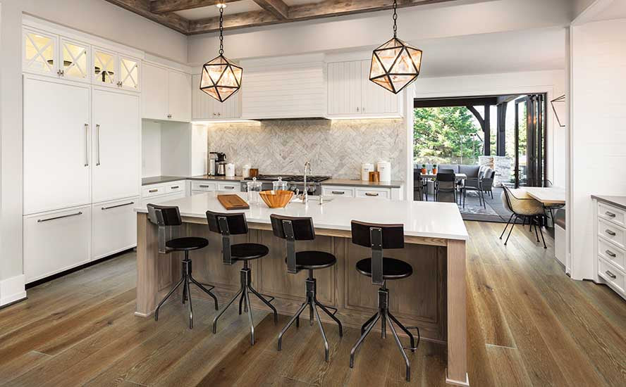 Johnson Hardwood - British Isles - Tiger Bay Oak Room Scene