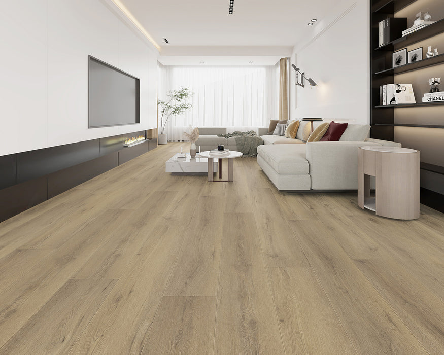 LW Flooring - Riverside - 9" x 59" - Luxury Vinyl - Buttercup Room Scene