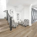 CALI Floors - Santa Cruz Collection - 9.5 in. x 72 in. Laminate Flooring - Aged Hickory Room Scene