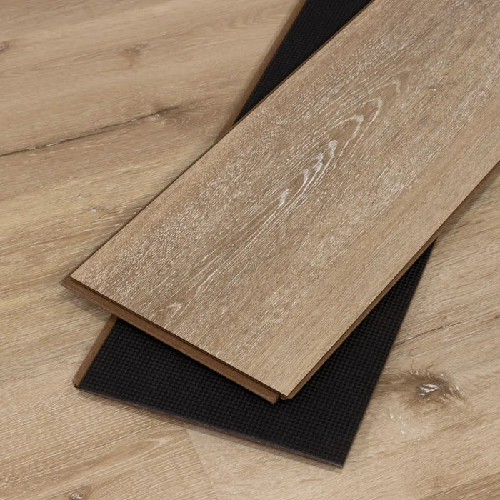 CALI Floors - Santa Cruz Collection - 9.5 in. x 72 in. Laminate Flooring - Aged Hickory