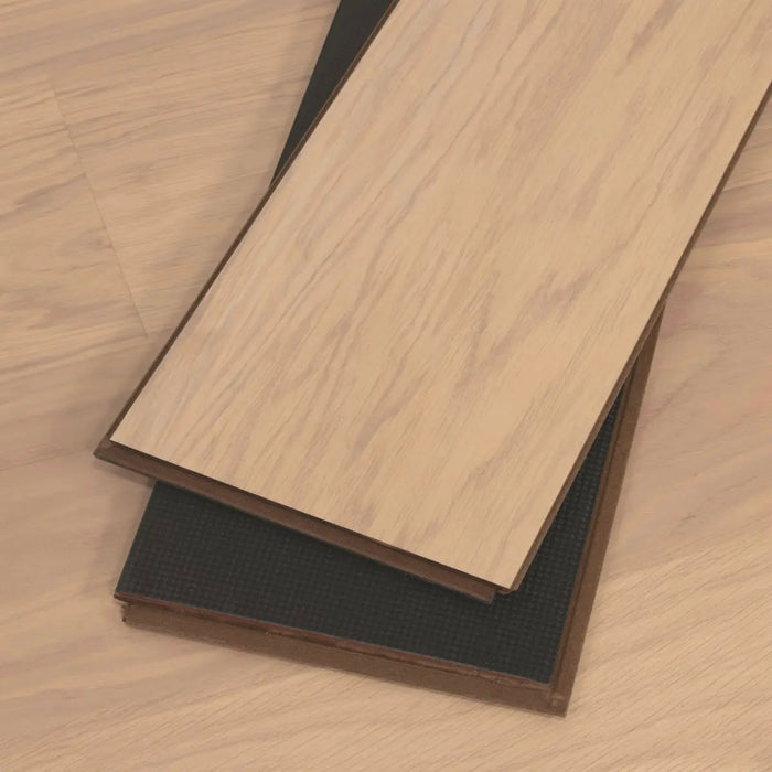CALI Floors - Santa Cruz Collection - 9.5 in. x 72 in. Laminate Flooring - Buff