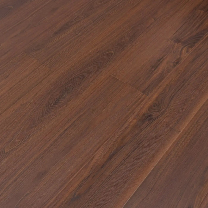 CALI Floors - Santa Cruz Collection - 9.5 in. x 72 in. Laminate Flooring - Old Mission Umber Close View