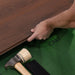 CALI Floors - Santa Cruz Collection - 9.5 in. x 72 in. Laminate Flooring - Old Mission Umber Install