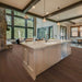 CALI Floors - Santa Cruz Collection - 9.5 in. x 72 in. Laminate Flooring - Old Mission Umber Room Scene