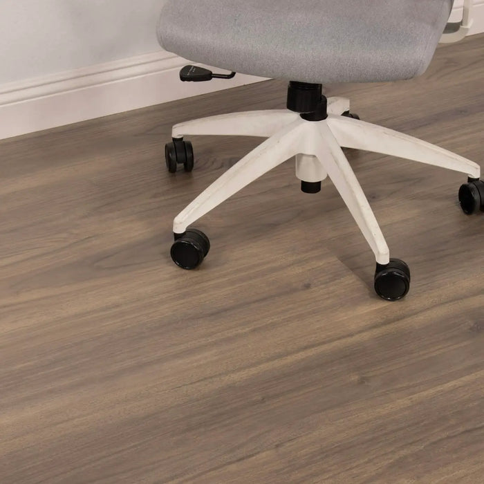 CALI Floors - Santa Cruz Collection - 9.5 in. x 72 in. Laminate Flooring - Misty Wood Walnut Installed