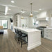 CALI Floors - Santa Cruz Collection - 9.5 in. x 72 in. Laminate Flooring - Misty Wood Walnut Room Scene