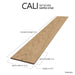 CALI Floors - Santa Cruz Collection - 9.5 in. x 72 in. Laminate Flooring - Seabright Plank View