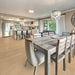 CALI Floors - Santa Cruz Collection - 9.5 in. x 72 in. Laminate Flooring - Seabright Room Scene
