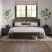 CALI Floors - Santa Cruz Collection - 9.5 in. x 72 in. Laminate Flooring - Beau Bark Bedroom Install