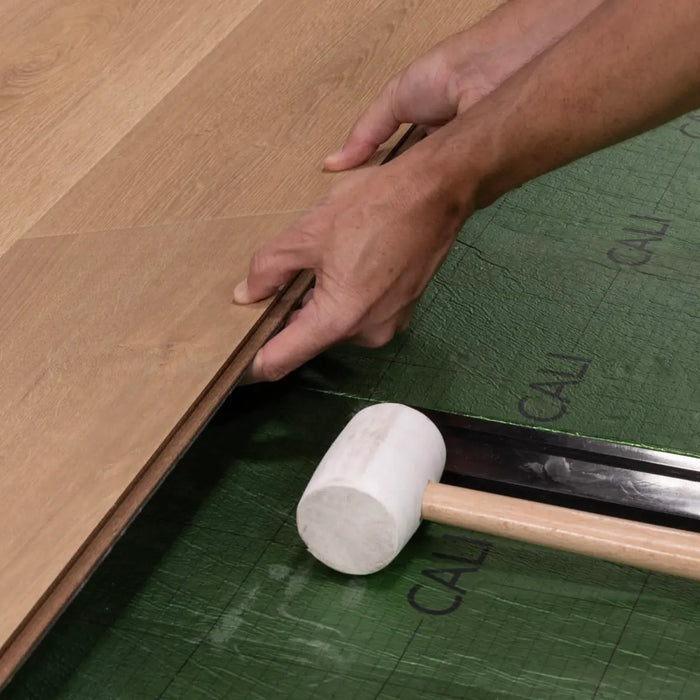 CALI Floors - Santa Cruz Collection - 9.5 in. x 72 in. Laminate Flooring - Belmont Bluffs Install