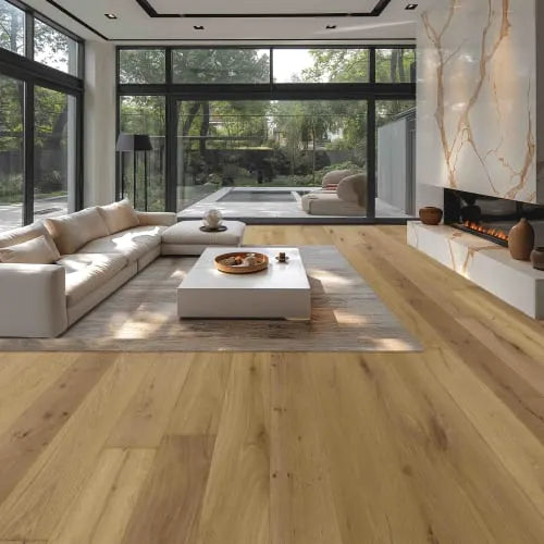Nuvelle - Chateau Blanco Engineered Hardwood - Blossom Room Scene