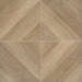 Bedrosians - Antique 24 in. x 24 in. Wood Look Matte Porcelain Tile - Clay