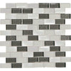 See Daltile - Crystal Shores - 1 in. x 2 in. - Diamond Delta