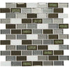 See Daltile - Crystal Shores - 1 in. x 2 in. - Emerald Isle