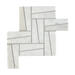 Arizona Tile - Modella Multi Finish Marble Mosaic - Calacatta Gris