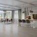 CALI Floors - Barrel Engineered Hardwood - Beach Town Blanc Installed