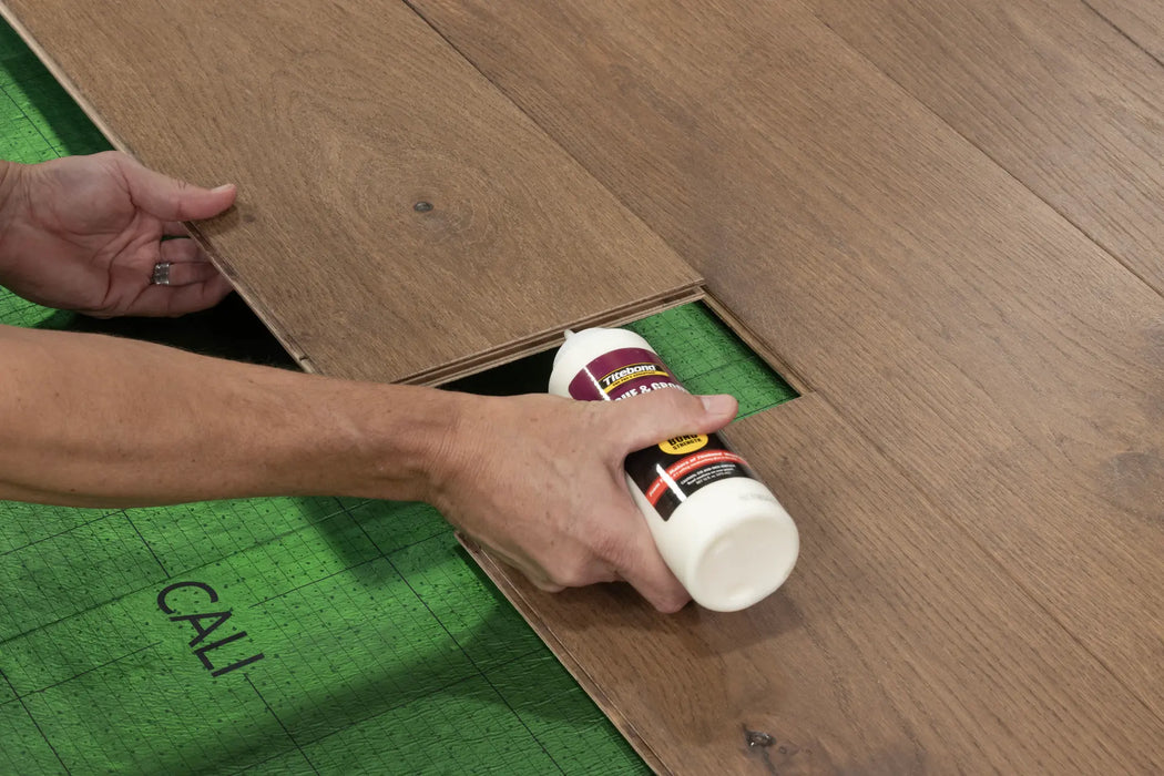 CALI Floors - Whiskey & Wine Engineered Hardwood - Spiced Whiskey Installation