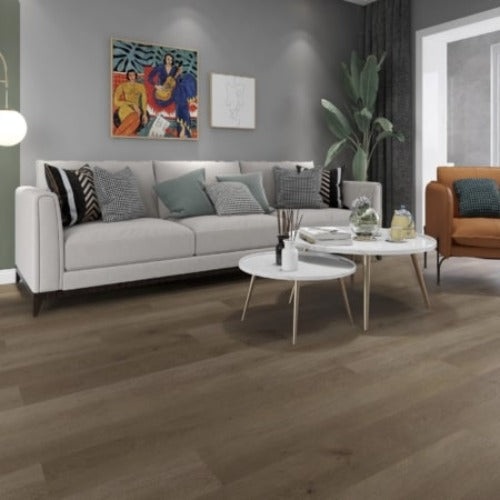 Ribadao - Buccaneer Collection 7 in. x 48 in. Engineered Hardwood - Campeche City floor installation