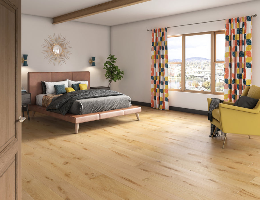 LM Flooring - Serene Pass 9 in Engineered Hardwood - Canvas floor installation