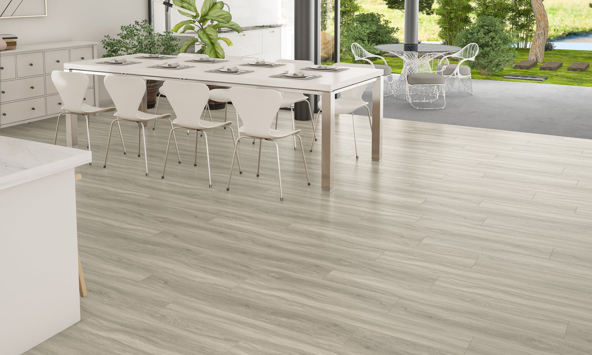 Floors 2000 - Oakley Collection 7 in. x 48 in. Luxury Vinyl - Carbon floor installation