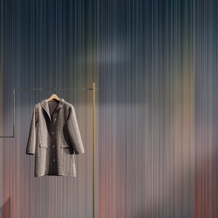 Specialty Tile - Join - 48" x 110" - Porcelain Tile - Matte - Deco Reed wall installation