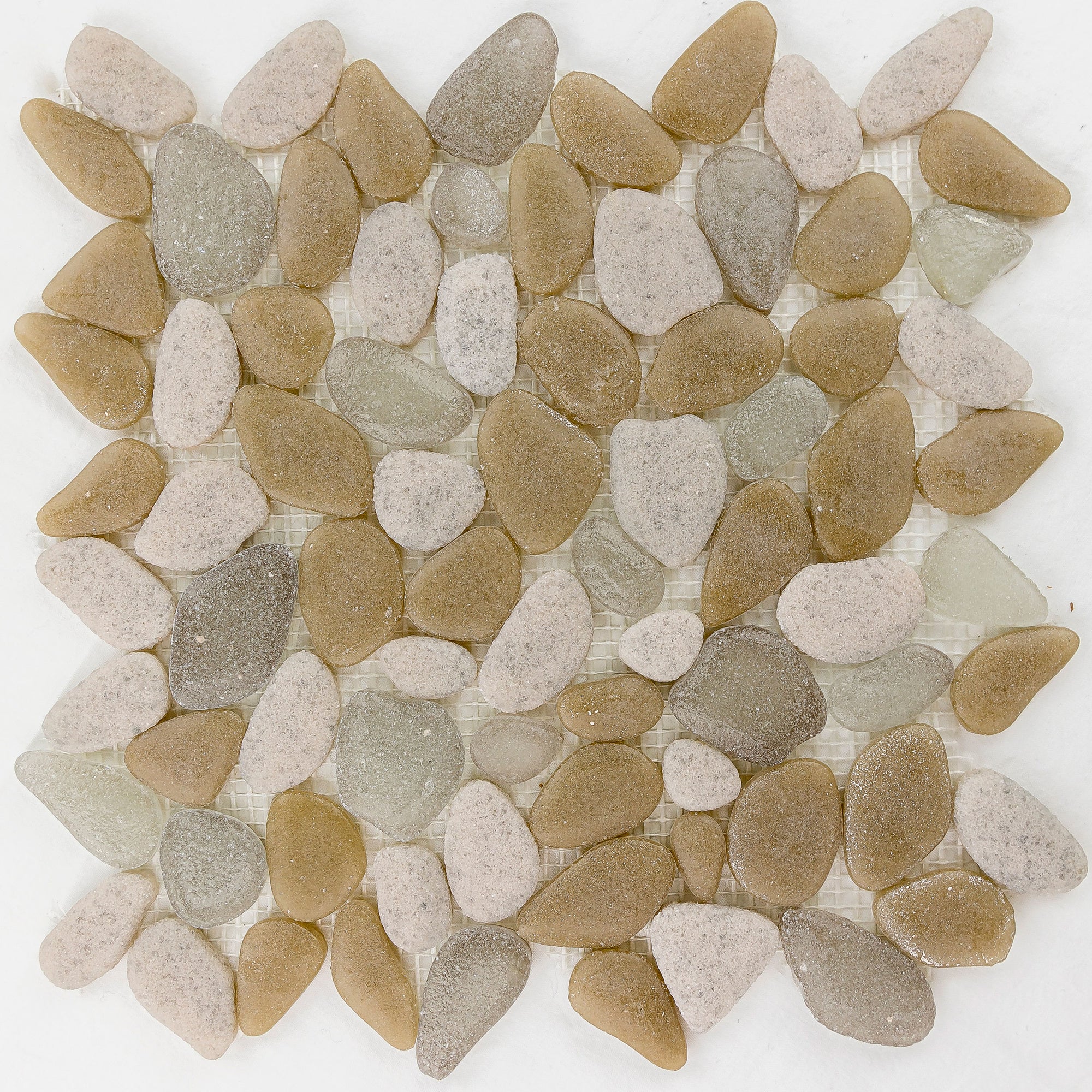 Ceramica - Liquid Rocks - Glass Wall Tile - Sandstone