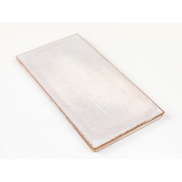 Ceramica - Urbana Ceramic Tile 4 in. x 8 in. - Crackled Bianco