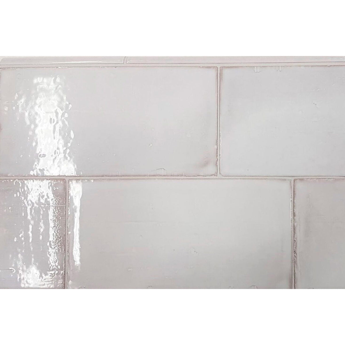 Ceramica - Urbana Ceramic Tile 4 in. x 8 in. - Glossy Bianco