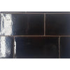 See Ceramica - Urbana Ceramic Tile 4 in. x 8 in. - Glossy Nero